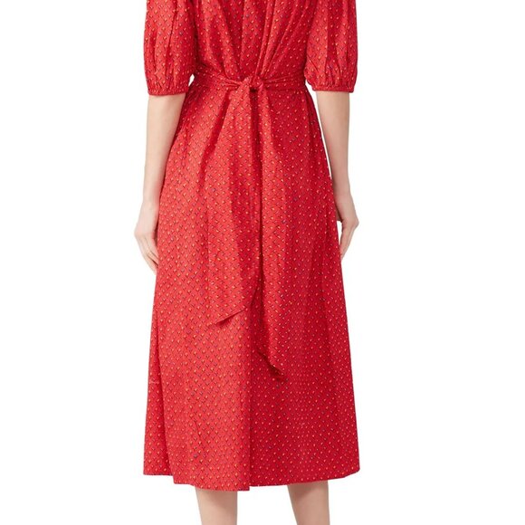 M.i.h. Jeans Red Avery Dress - L - Picture 2 of 6